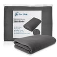 thumbnail image 2 of Fleece Throw Blankets for Bed, Couch, Sofa [66x90, Twin]- Ultra-Soft, Warm Microfiber Plush Blanket for Home & Outdoor Use- Decorative Comfy Throw Blanket- Breathable, All-Season Throw Charcoal, 2 of 8