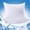 White, variant on Aship Arc-Chill Cooling Pillow Cases, Q-Max >0.45 Jade-Infused Dual-Sided Summer Cooling Pillowcase, Smoother Skin & Frizz-Free Hair, Hidden Zipper, Machine Washable, Standard 20''x26'', 2 Pack Blue