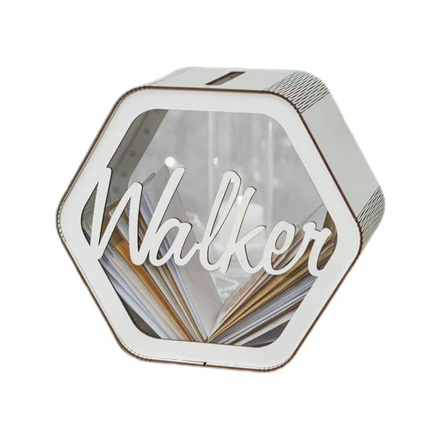 TIMIFIS Wedding Decorations Wedding Card Box Personality Transparent Card Box Hexagonal Bank Wedding Gift Wedding Decoration Unique Storage Box Fall Decorations For Home - Fall