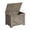 Grey, variant on BouPower Storage Bench,Wooden Storage Chest with Safety Hinge,Entryway Bench for Living Room,Bedroom,300 Lbs Capacity