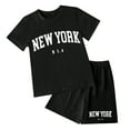 thumbnail image 4 of Toddler Girls Summer Outfit Cotton Top and Shorts Clothing Set Girls Summer Set 2-12 Years,7-8 Years, 4 of 4