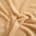 thumbnail image 6 of Xuniizn Soft Blankets, Throw Blanket for Couch, Flannel Sherpa Blanket Fleece Blanket for Adults, Cozy, Plush, Thicken, Reversible, Machine Washable, Khaki, 6 of 8