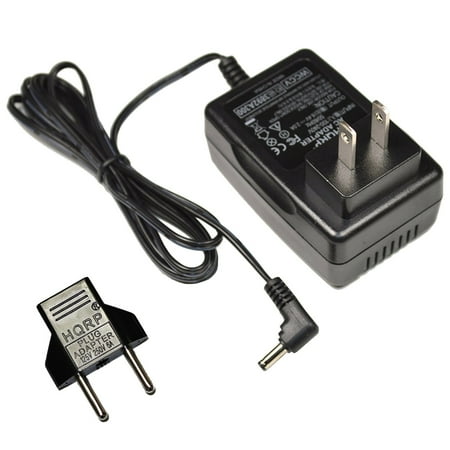 Camera Plug - HQRP Wall AC Power Adapter for Canon ZR60, ZR65MC, ZR70MC, ZR80, ZR85, ZR90 Camcorder + HQRP Euro Plug Adapter