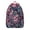 Floral Boho Chic, variant on Artistic Floral Paisley Backpack for Women, Retro Boho Ethnic Canvas Bookbag, Lightweight Travel Daypack with Mandala Pattern