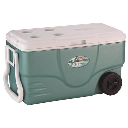 Coleman 70-Can Ultimate Xtreme Wheeled Tailgating Cooler, Ice Green | 6263A721G