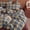 Blue&yellow, variant on 100% Cotton Plaid Duvet Cover Set Queen Size – Green Brown Vintage Grid Bedding Set with Zipper Closure, 3 Pcs Breathable and Soft Gingham Duvet Cover for All Seasons