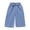Light Blue, variant on MuXiKeJi Clothes Girls Y2K Jeans Baggy Thin Knot Decor Loose Wide Leg Denim Pants Summer Casual Bottoms for Toddler Kids Girls Jeans Pants