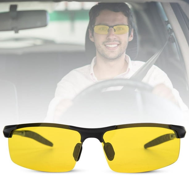 ANGGREK Driving Glasses,Outdoor Sports Men Women Anti Driving Glasses  Polarized Sunglasses Night Vision Goggles,Anti Glasses