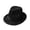 Black, variant on HGIEYS Straw Fedora Hat for Women Men Mesh Trilby Hat Panama Cuban Summer Beach Sun Outdoor