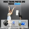 thumbnail image 3 of Fingertip Wireless Bluetooth Remote Control, 2026 Upgraded Scrolling Ring Bluetooth Page Turner for Phone, Camera Shutter Scroller Remote for Short Video Music (Black), 3 of 7