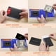thumbnail image 2 of Billetera RUNBOX, delgada, de piel, para billetes, con bloqueo RFID, para hombre, 2 of 7