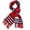Red Check, variant on Women Men Black Check Stripe Plaid Scarves Warm Soft Scarf with Fringes