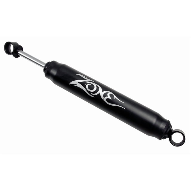 Zone Offroad Shock Absorber ZON7757 Nitro; Nitrogen Gas Charged; Without Reservoir; Limited Lifetime Warranty; Non Adjustable Valving; Without Shock Boots; Black Shock Body; Single