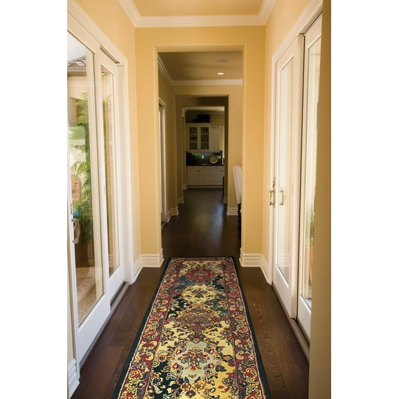 Nourison India House Persian Multicolor 2'3" x 7'6" Area Rug, (2x8)