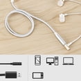 thumbnail image 2 of YIGSECU USB to 3.5mm Sound Adapter External Stereos Sound Card for /PC/Laptop, Microphones-Supported USB to Headphone Adapter, 2 of 7