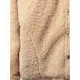 thumbnail image 2 of Ma Croix Womens Teddy Bear Jacket Long Sleeve Faux Fur Shearling Coat, 2 of 9