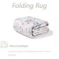thumbnail image 7 of 5'x7' Distressed Oriental Pink Area Rugs Clearance for Living Room Bedroom Kitchen Farmhouse Office Vintage Rugs Machine Washable non-slip, 7 of 7