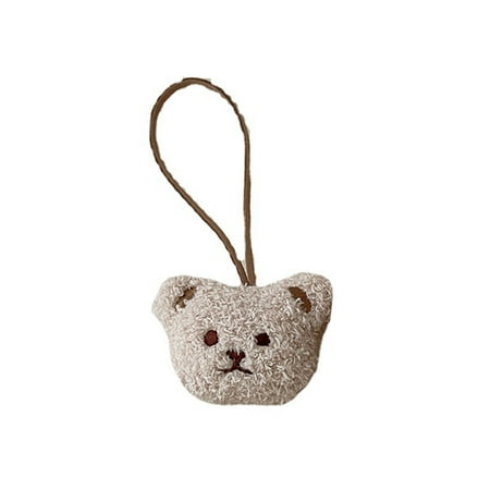 

18x7cm Mini Cute Bear for Doll Bag Pendant with Child Name Listing for Bags/ Key