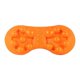 thumbnail image 3 of Masajeador de cintura y cadera para hombres y mujeres, herramienta portátil para masaje de puntos de ejercicio cervicales Naranja, 3 of 9