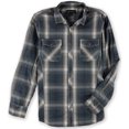 thumbnail image 1 of INC Camisa con botones a cuadros para hombre, gris, grande I-N-C Botones al frente, 1 of 1