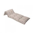 thumbnail image 4 of Paisley Floor Pillow Lounger Cover, Vintage Persian Paisley Patterns on Plain Background with Inspired Hippie, Nap Mat Printed Fabric Case for 5 Pillows, 88" x 27", Multicolor, by Ambesonne, 4 of 5