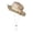 Khaki, variant on Outdoor Fisherman Hat with Large Brim And Sun for Men And Women Printing Bucket Hat