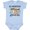 AE-Light Blue, variant on My Godmother Loves Me with Sloth and Hearts Boys or Girls Baby Bodysuit