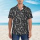thumbnail image 2 of Balery Daisies Flowers Camisas hawaianas de manga corta para hombre, camisas playeras de corte holgado, camisas de vacaciones con botones,XX-Large, 2 of 7
