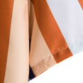 thumbnail image 4 of Camisas Casuales Para Hombre Camisas de un solo pecho de primavera y verano para hombre, camisas casuales de manga corta con estampado de rayas y solapa para la playa, camisas para (Orange, XXL), 4 of 7