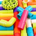 thumbnail image 3 of Bloques de construcción de tuberías de agua para niños, juguetes de ensamblaje, ensamblaje de plástico para niños de 3, 4 y 6 años, ensamblaje educativo para niños de 7 años, 3 of 5
