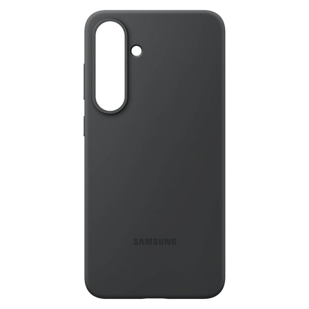 Funda de silicona negra para Samsung Galaxy S25+