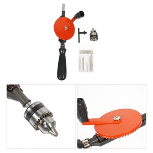 LEEYNEER 1 Ensemble de perceuse manuelle à main avec drill couleur assorties ABS Forage du bois