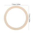 thumbnail image 3 of 20 Pcs Anneaux Ronds Vierges Cercle Bricolage Cercle en Bois Bricolage Peinture Anneaux Ronds en Bois, 3 of 5