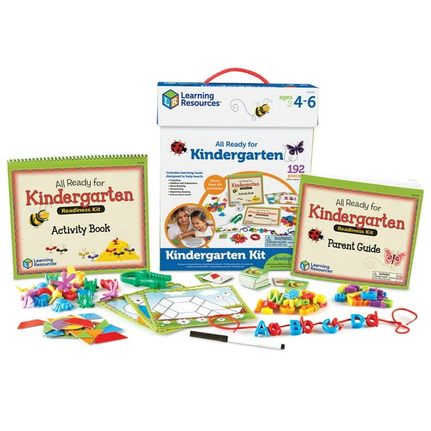 Learning Resources All Ready for Kindergarten Readiness Kit, Ages 4