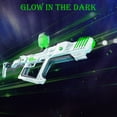 thumbnail image 2 of Teqhome Glow-in-The-Dark Gel Ball Blaster 170-250 FPS 150FT Range 3 Firing Modes 6000 Gellets for Outdoor Backyard Play Ages 14+ (Green), 2 of 11