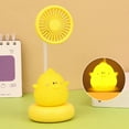 thumbnail image 1 of Xihbxyly Lámpara de Ventilador para Mascotas, Carga Usb, Velocidad Ajustable, Luz Nocturna, Diseño Compacto, Regalo Perfecto para Celebraciones Internacionales, Tamaño 17 X 8,3 Cm., 1 of 5