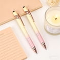 thumbnail image 1 of Lunxisen 4 Pcs Stylus Pen Retractable Ballpoint for Touch Screens Office Writing Smooth Ink Professional Business Note Taking Tablet Compatible(2ml), 1 of 8