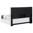 thumbnail image 4 of Pirro Upholstered Queen or Full Panel Headboard Sand, 4 of 8