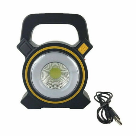 

USB Rechargeable COB Work Torch Flood Lamp Solar Camping LED Inspection Light