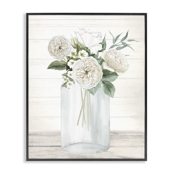 Stupell Industries Elegant Patience Bouquet Black Framed Giclee Art, design by Kim Allen