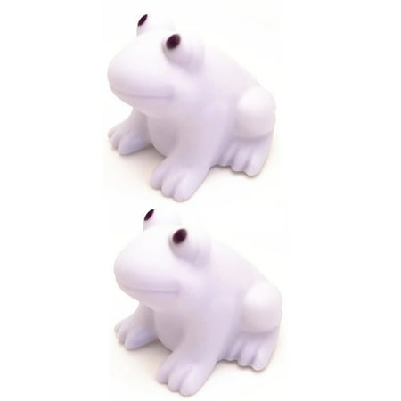 

Bobasndm 2Pcs Cute Frog Led Night Light Creative Color Changing Frog Lamp Bright Colorful Led for Kids Bedroom Desk Party Decoration Gift