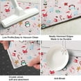 thumbnail image 3 of Pink Christmas Santa and Penguin Pattern Kitchen Rug Mat,Kitchen Runner Rugs Non Skid Washable,Decorative Kitchen Floor Mats for Kitchen,Sink,Laundry,17"X47", 3 of 5