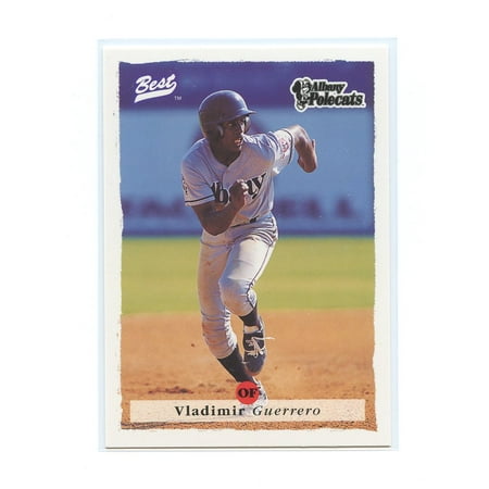 1995 Best #80 Vladimir Guerrero Albany Rookie (Best Sports Cards To Own)