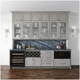 thumbnail image 4 of Jeffrey Alexander 972-305 Marlo 12" Center To Center Curved Contemporary Large Cabinet, 4 of 7