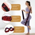 thumbnail image 2 of 8-Section Adjustable Resistance Band, Multifunctional Elastic Fitness Band for Yoga Pilates Stretching, Portable Home Gym Workout for Men Women, 2 of 6