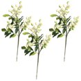 thumbnail image 1 of FloreceBien 3 piezas de hojas de olivo artificiales con frutas, ramas de olivo artificiales, plantas verdes para decoración del hogar y la oficina, 1 of 5