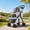 Gray, variant on Puedo Double Pet Stroller for Small Cats and Dogs, Foldable Kittens Puppies Travel Strolling Cart with 2 Carriages, Lockable Wheels (Gray)