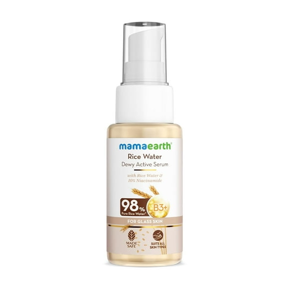 Mamaearth Sérum Actif Rosé à l'Eau de Riz 50 ml