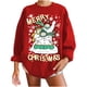 thumbnail image 1 of Camisas Navideñas Moda Navideña Mujer Casual Manga Larga Impreso Señoras Sudaderas Tops Odeerbi  ODB121801, 1 of 7