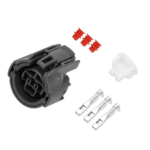 Conector impermeable de 3 pines Unique Bargains, conector de terminal de cable hembra impermeable para Honda Fit CR-V XR-V 1 juego